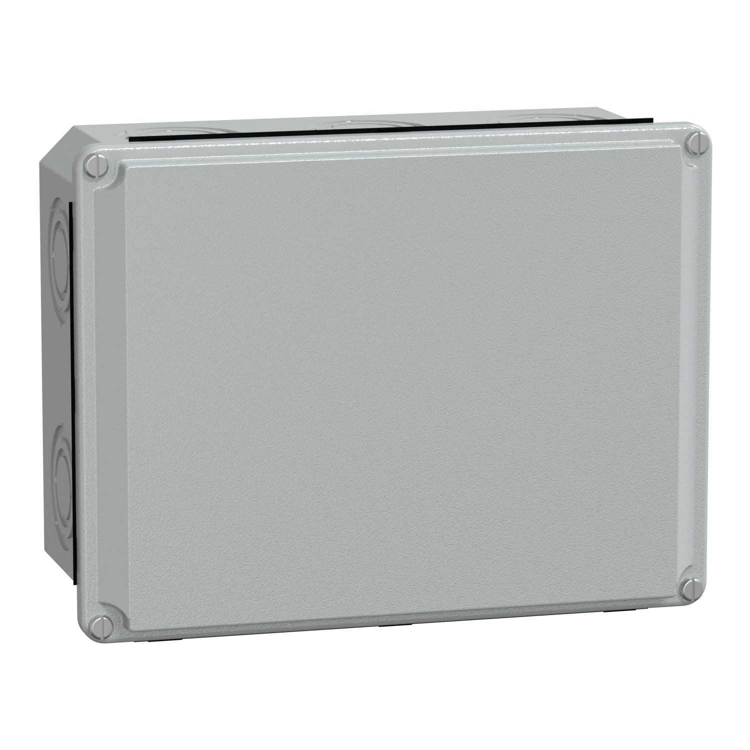 Schneider Electric - PanelSeT SDB - boîte acier - couvercle bas - avec prédécoupage - 206x156x83mm
