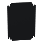 Schneider Electric - PanelSeT - châssis plein isol. - bakélite - pour coffret 300x250mm