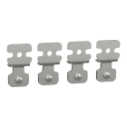 Schneider Electric - PanelSeT SFN Accessoires - 4 pattes de fixation murale inox 304 - pr coffret S3X