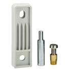 Schneider Electric - PanelSeT - Ensemble de 4 fixations murales polyester PLM3025-108 Ral 7035