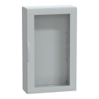 Schneider Electric - PanelSeT - Armoire polyester 1250x750x320 - IP65 - vitrée Ral 7035