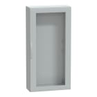 Schneider Electric - PanelSeT - Armoire polyester 1500x750x320 - IP65 - vitrée Ral 7035