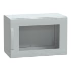 Schneider Electric - PanelSeT - Armoire polyester 500x750x420 - IP65 - vitrée Ral 7035
