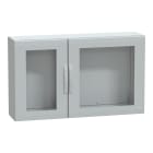 Schneider Electric - PanelSeT - Armoire polyester 750x1250x320 - IP65 - vitrée Ral 7035