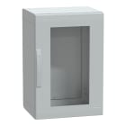 Schneider Electric - PanelSeT - Armoire polyester 750x500x420 - IP65 - vitrée Ral 7035