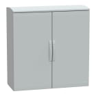 Schneider Electric - PanelSeT - Armoire polyester toit 1000x1000x420 - IP44 Ral 7035