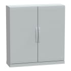 Schneider Electric - PanelSeT - Armoire polyester socle 1000x1000x320 - IP54 Ral 7035