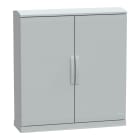Schneider Electric - PanelSeT - Armoire polyester socle + toit 1000x1000x320 - IP44 Ral 7035