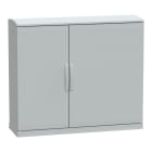 Schneider Electric - PanelSeT - Armoire polyester socle + toit 1000x1250x420- IP44 Ral 7035
