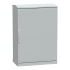 Schneider Electric - PanelSeT - Armoire polyester socle + toit 1000x750x420 - IP44 Ral 7035