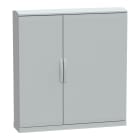 Schneider Electric - PanelSeT - Armoire polyester socle + toit 1250x1250x320- IP44 Ral 7035