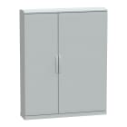 Schneider Electric - PanelSeT - Armoire polyester socle + toit 1500x1250x320- IP44 Ral 7035
