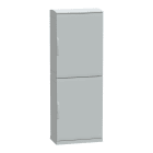 Schneider Electric - PanelSeT - Armoire polyester socle + toit 2000x750x420- IP44 Ral 7035