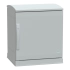 Schneider Electric - PanelSeT - Armoire polyester socle + toit 500x500x420 - IP44 Ral 7035