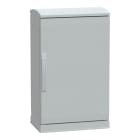 Schneider Electric - PanelSeT - Armoire polyester socle + toit 750x500x320 - IP44 Ral 7035