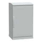 Schneider Electric - PanelSeT - Armoire polyester socle + toit 750x500x420 - IP44 Ral 7035