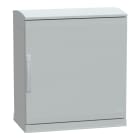 Schneider Electric - PanelSeT - Armoire polyester socle + toit 750x750x420 - IP44 Ral 7035