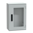 Schneider Electric - PanelSeT - Coffret 647x436x250 - Porte vitrée fermeture 3 pts - IP66 Ral7035