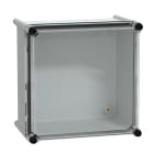 Schneider Electric - PanelSeT PLS - Boite avec Couvercle transparent 27x27x18 Ral 7035