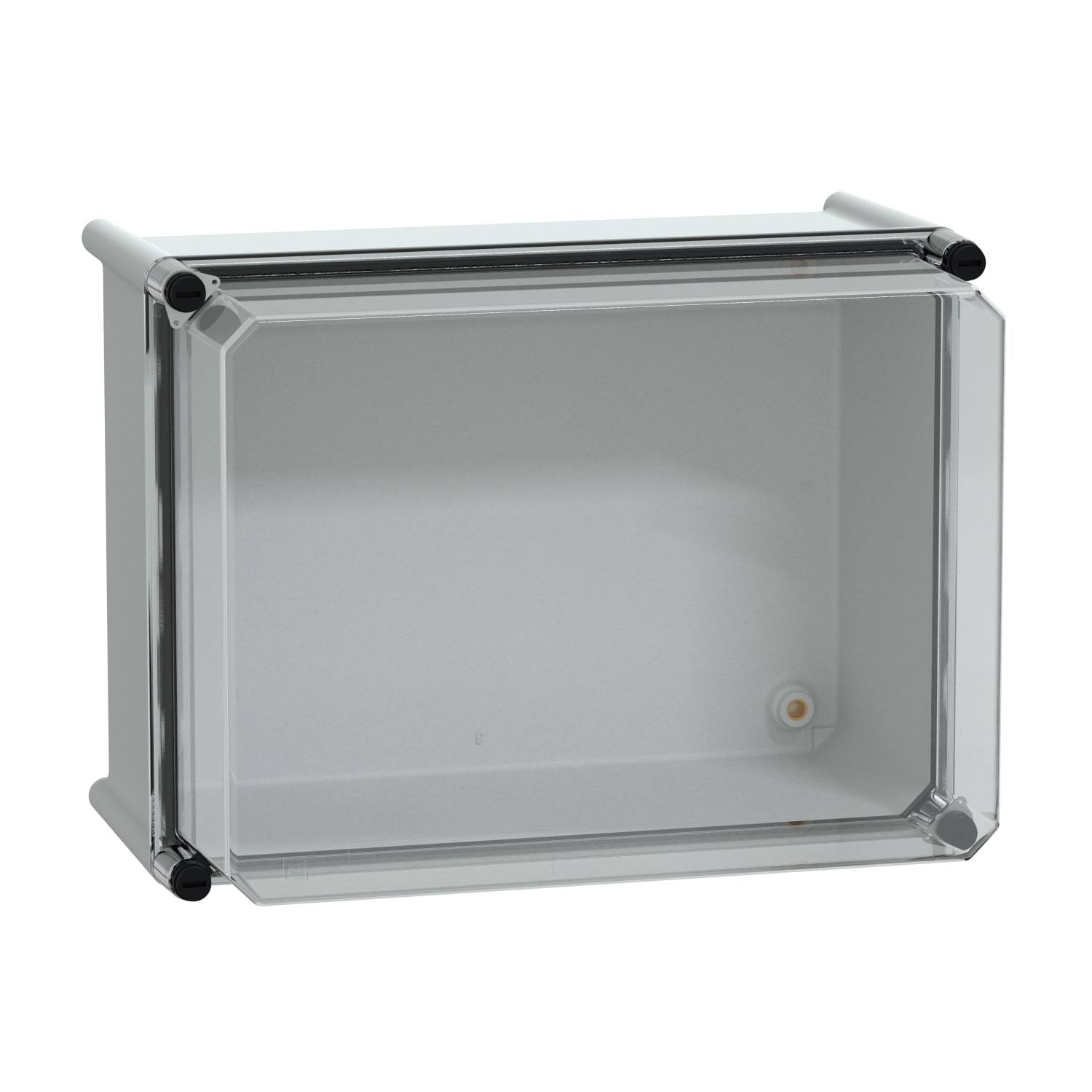 Schneider Electric - PanelSeT PLS - Boite avec Couvercle transparent 27x36x23 Ral 7035
