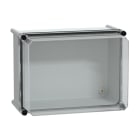 Schneider Electric - PanelSeT PLS - Boite avec Couvercle transparent 27x36x23 Ral 7035
