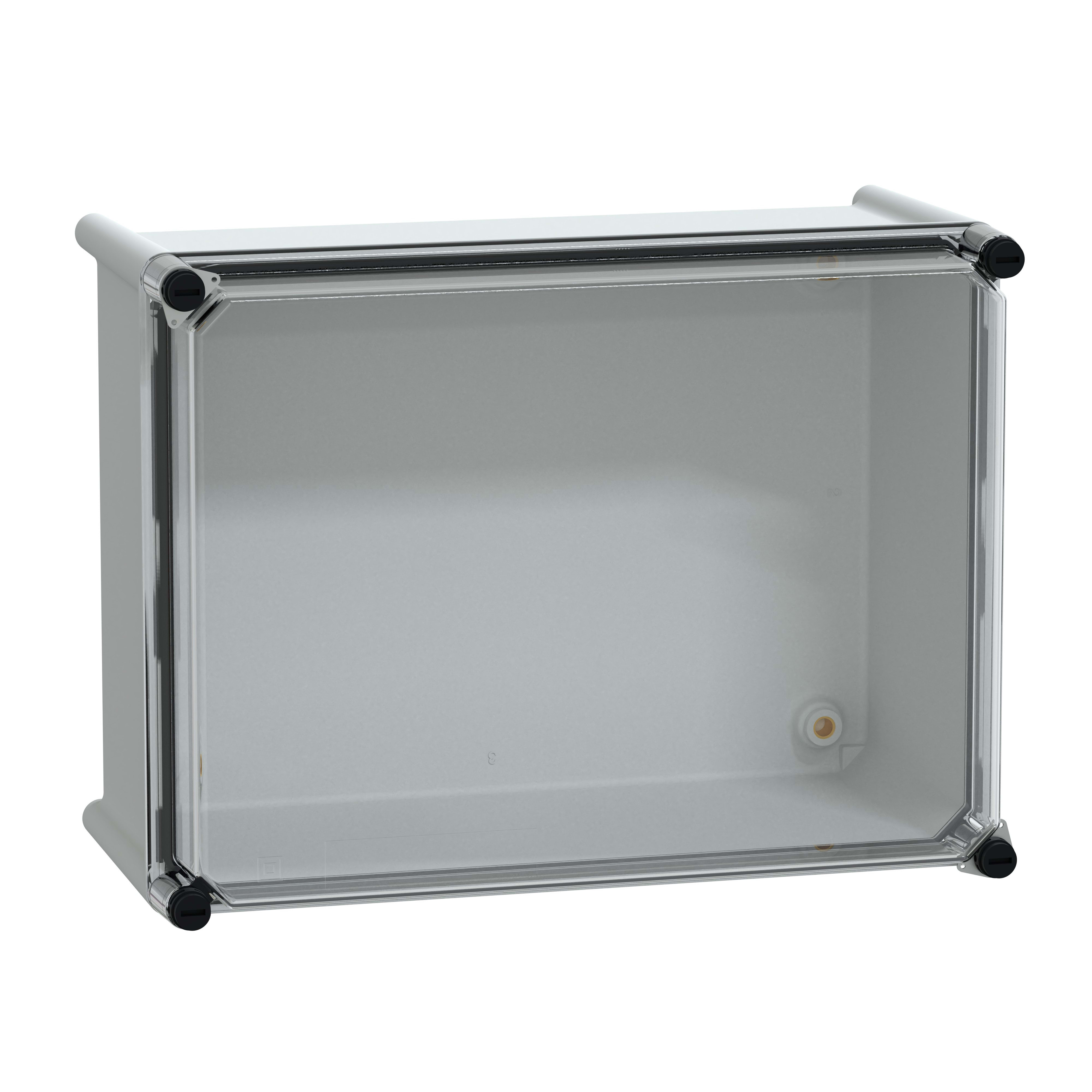 Schneider Electric - PanelSeT - Boîte PLS pour EVlink Pro AC métal sur pied 2 CP - Max 35 mm²
