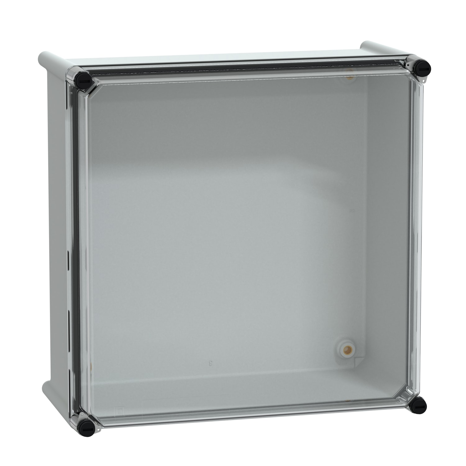 Schneider Electric - PanelSeT PLS - Boite avec Couvercle transparent 36x36x18 Ral 7035