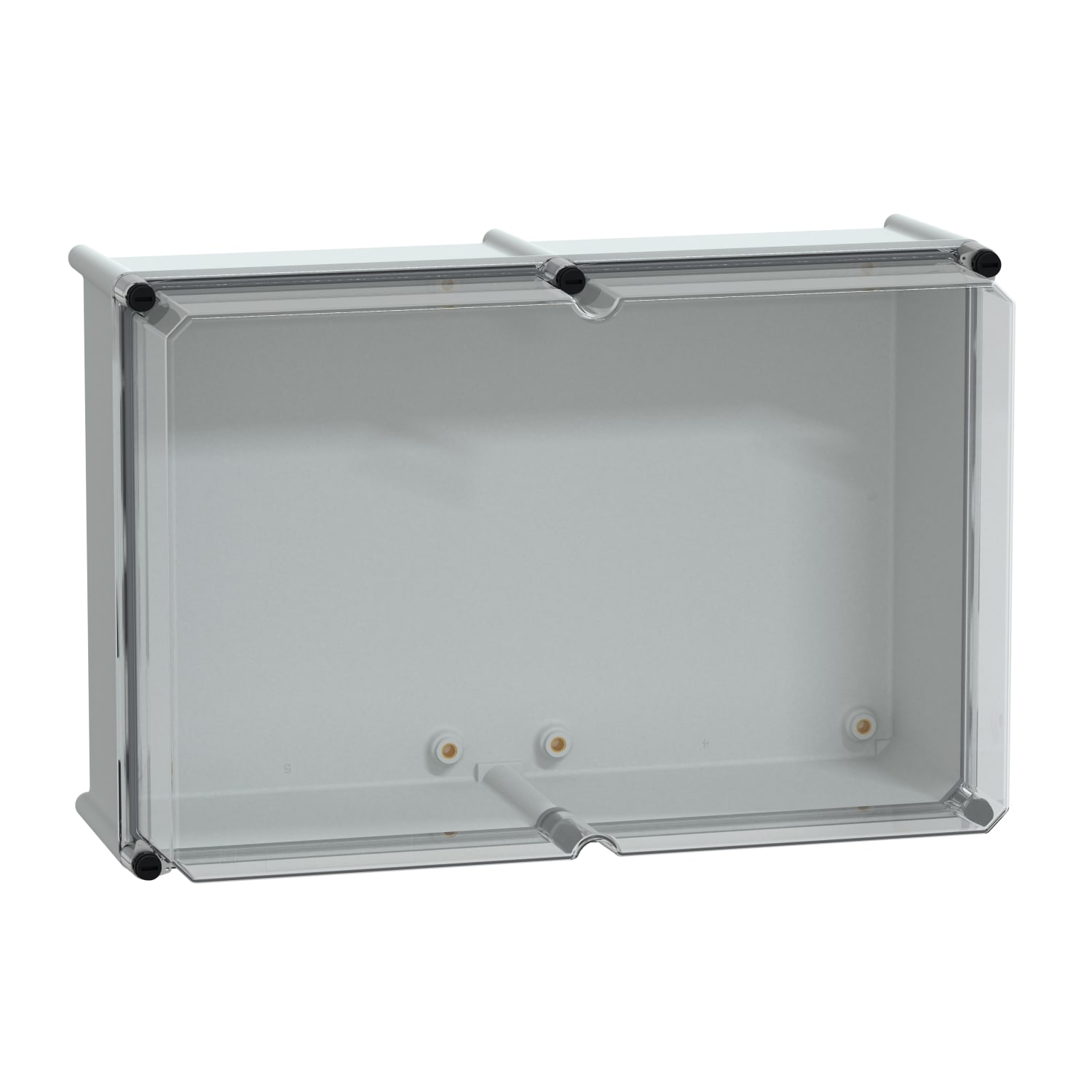 Schneider Electric - PanelSeT PLS - Boite avec Couvercle transparent 36x54x23 Ral 7035