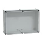 Schneider Electric - PanelSeT PLS - Boite avec Couvercle transparent 36x54x23 Ral 7035