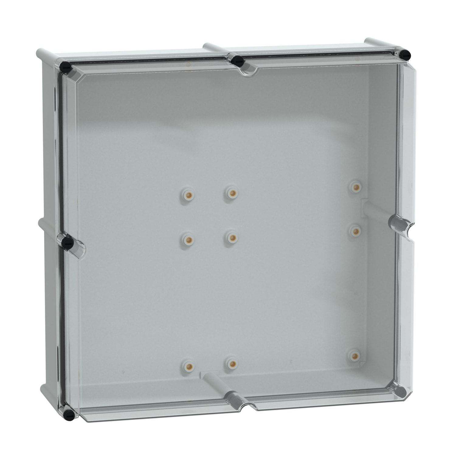 Schneider Electric - PanelSeT PLS - Boite avec Couvercle transparent 54x54x23 Ral 7035