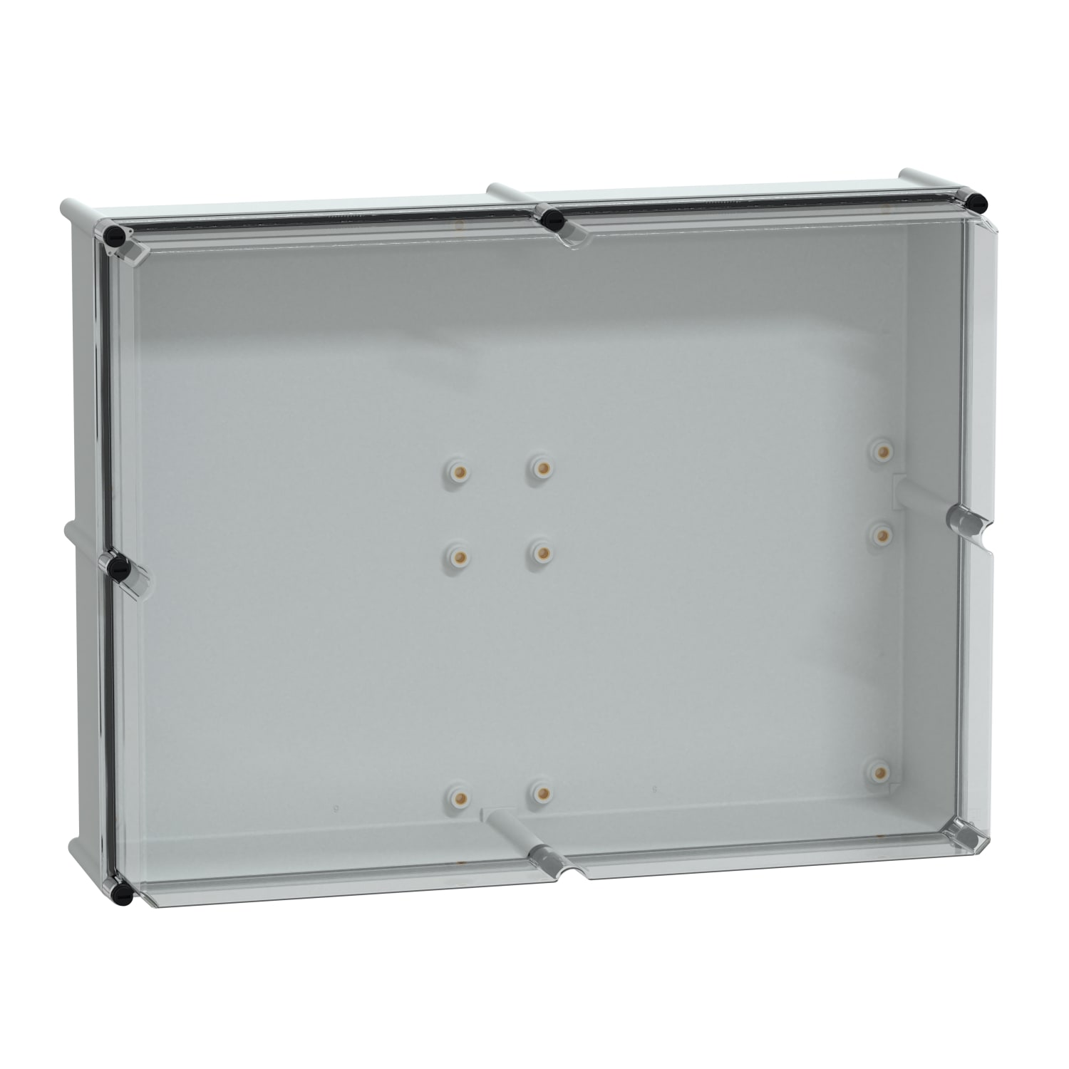 Schneider Electric - PanelSeT PLS - Boite avec Couvercle transparent 54x72x23 Ral 7035