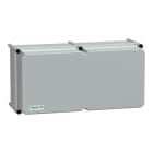 Schneider Electric - PanelSeT PLS - Boite opaque polycarbonate 27x54x23 Ral 7035