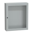 Schneider Electric - PanelSeT S3D - Enveloppe acier - H1200xL1000xP300 - porte vitrée