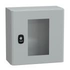 Schneider Electric - PanelSeT S3D - Enveloppe acier - H300xL300xP150 mm - porte vitrée