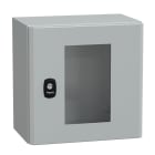Schneider Electric - PanelSeT S3D - Enveloppe acier - H300xL300xP200 mm - porte vitrée