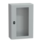 Schneider Electric - PanelSeT S3D - Enveloppe acier - H600xL400xP200 mm - porte vitrée