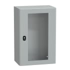Schneider Electric - PanelSeT S3D - Enveloppe acier - H600xL400xP250 mm - porte vitrée