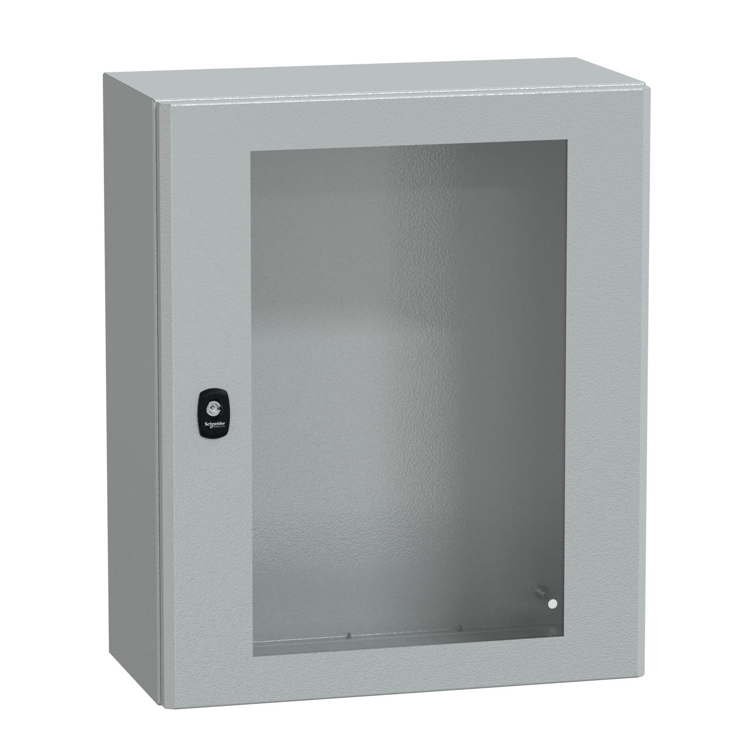 Schneider Electric - PanelSeT S3D - Enveloppe acier - H600xL500xP250 mm - porte vitrée