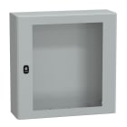Schneider Electric - PanelSeT S3D - Enveloppe acier - H600xL600xP200 mm - porte vitrée