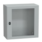 Schneider Electric - PanelSeT S3D - Enveloppe acier - H600xL600xP300 mm - porte vitrée