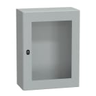Schneider Electric - PanelSeT S3D - Enveloppe acier - H800xL600xP300 - porte vitrée