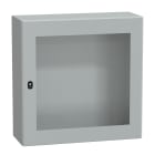 Schneider Electric - PanelSeT S3D - Enveloppe acier - H800xL800xP300 - porte vitrée