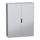 Schneider Electric - PanelSeT SFN - cellule - 2 portes - avec châssis - assemblé - 2000x1600x400 mm