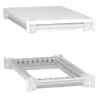 Schneider Electric - PrismaSeT HD - cadre supérieur et inférieur - 300x500 mm - blanc