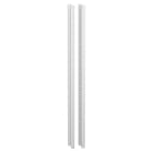 Schneider Electric - PrismaSeT HD - lot de 4 montants verticaux - 2000 mm (H) -blanc