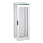 Schneider Electric - PrismaSeT HD - cellule - 1 porte transparente - blanc- 2000x700x800 mm