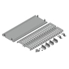 Schneider Electric - PanelSeT Accessoires - Kit 2 châssis armoire - 2 portes - P500mm