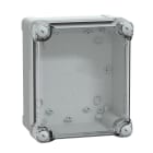 Schneider Electric - PanelSeT - boîte industrielle - Couvercle haut transparent - 192x164x105mm - PC