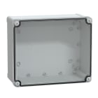Schneider Electric - PanelSeT - boîte industrielle - Couvercle haut transparent - 291x241x128mm - PC