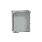 Schneider Electric - PanelSeT - boîte industrielle - Couvercle haut transparent - 241x192x105mm - ABS
